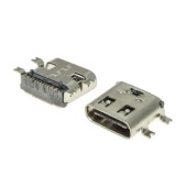 Разъём USB RUICHI USB3.1 TYPE-C 16PF-026, 16 контактов