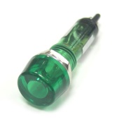 Лампочка неоновая в корпусе RUICHI N-804-G, 220 В, зелёная