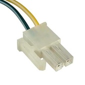 Межплатный кабель питания (розетка) типа Mini-Fit RUICHI, AWG20, 0,3 м